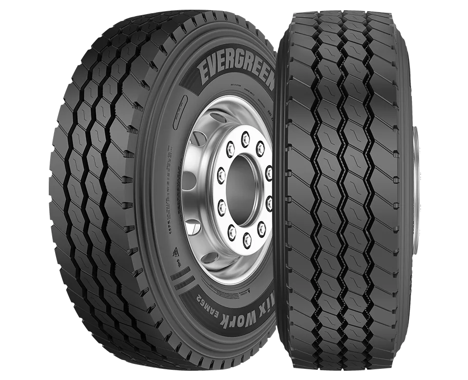 Evergreen MixWork EAM62 315/80 R22.5 – Lenkachsreifen für Baustelle und Forst